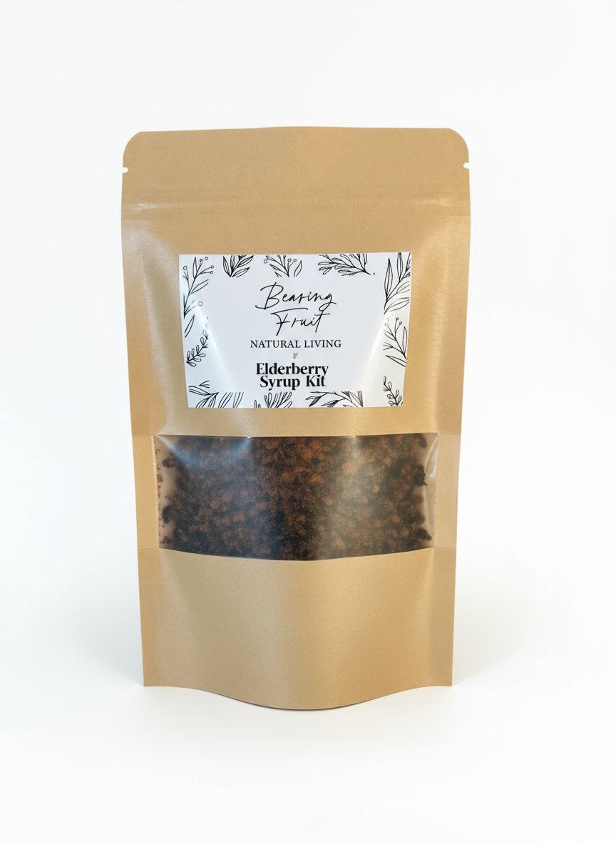 Organic Elderberry Syrup Kit