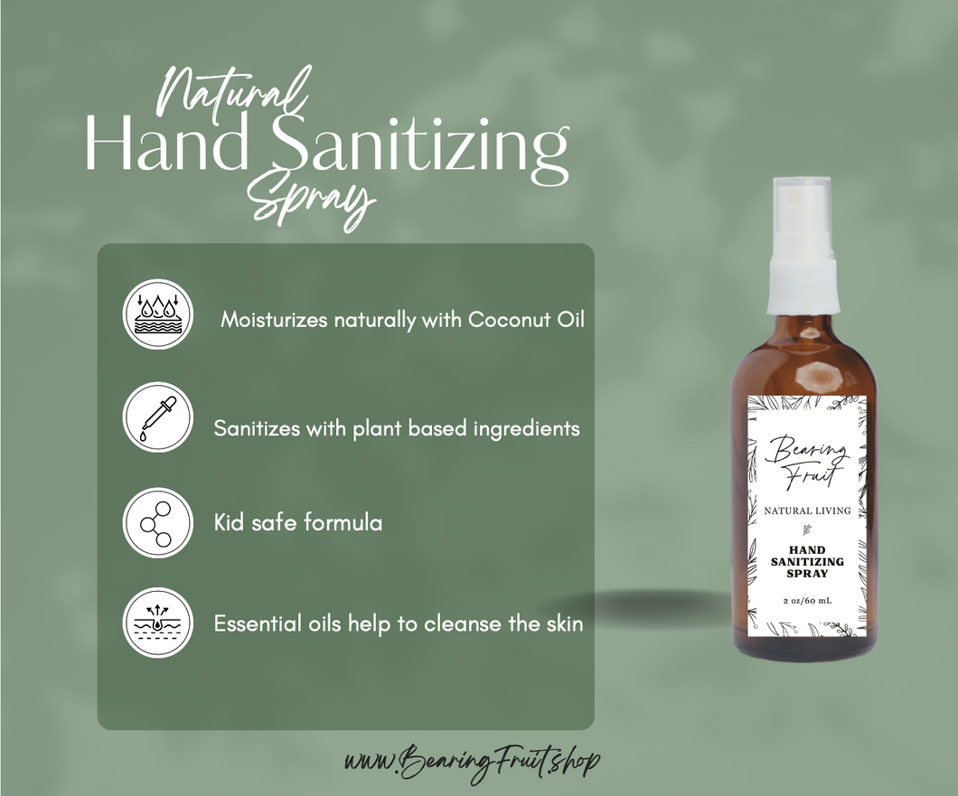 Hand Sanitizing Spray